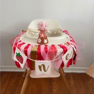 Berry First Birthday Decorations